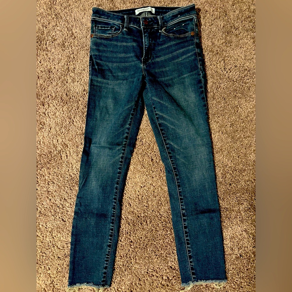 Abercrombie & Fitch Super Skinny Ankle Low rise